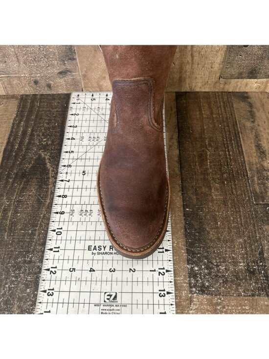 Red Wing 8189 Soft Toe Suede Custom Side Zip Boots Mens  8.5 E main image 4